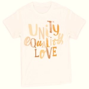 BOGO NWT CACTUS & PEARL Unisex Crewneck Lettered Graphic Teeshirt